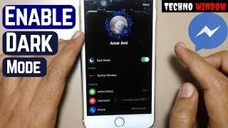 How to Enable Hidden Dark Mode in Facebook Messenger iPhone