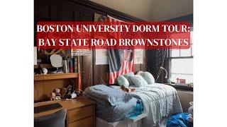 Boston University Dorm Tour Bay State Road Brownstones