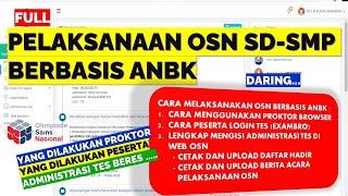 FULL PELAKSANAAN OSN BERBASIS ANBK 2024