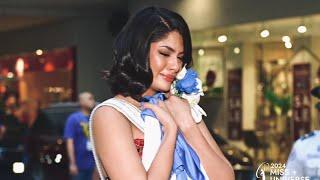 Sheynnis Palacios turned emotional during her motorcade in the Philippines