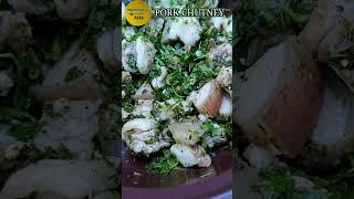 PORK CHUTNEY WITH MUSTARD GREEN  #porkwithmustardgreens #porkdishes #food