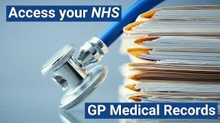 Access your NHS GP medical records