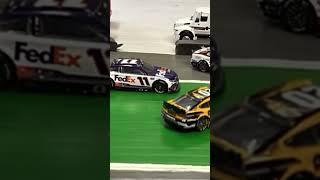 MASSIVE CRASH AT ATLANTA  NASCAR Stop Motion  3M Cup Series #nascar #stopmotion