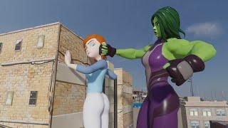 Gwen VS She Hulk