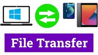 How to Transfer Files between iPad iPhone and Windows 10 Computer without using iTunes  Softwares