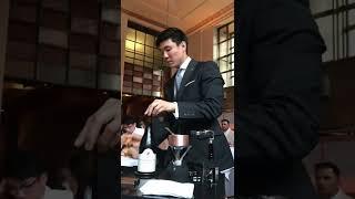 Opening Wine at Eleven Madison Park ORIGINAL video