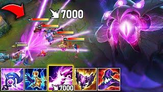 I CREATED THE MOTHER OF ALL VELKOZ LASERS MELT THEIR WHOLE TEAM IN 1 SECOND