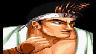 World Heroes Gameplay but the sounds are from Street Fighter II