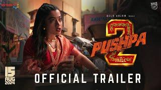 Pushpa 2 -The Rule New Trailer HINDI 2024  Allu Arjun  Rashmika  Sukumar  mythri movie makers 