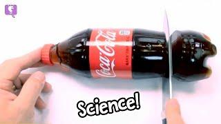 COCA-COLA GIANT GUMMY Kitchen Science How To Make a Huge Edible Soda Bottle by HobbyFamilyTV