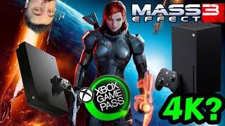 Mass Effect 3 Xbox Series X Vs Xbox One X Performance Graphics Analysis Comparison