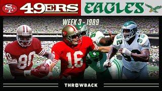 Montanas TOUGHEST Comeback 49ers vs. Eagles 1989 Week 3