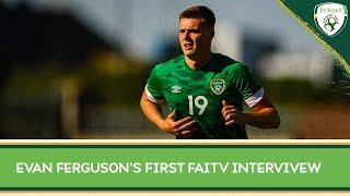 INTERVIEW  #IRLU21s Evan Ferguson gives first FAI TV interview