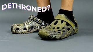Merrell Hydro Mocs are SIGNIFICANTLY better than Crocs? - Watershoe showdown.
