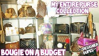 My Entire Purse Collection   Bougie On A Budget  Designer Dupes 2022