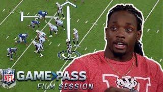 Melvin Gordon Breaks Down When to Hurdle Catching Out of the Backfield and More  NFL Film Session