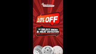 10% Off of Select Smoke & Heat Detectors For Indigenous Peoples’ Day