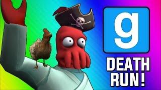 Gmod Deathrun Funny Moments - Pirate Ship of Death Garrys Mod Sandbox Funny Moments