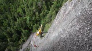 Carabiner UNCLIPS · Massive Fall Ensues