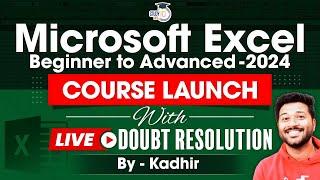 Microsoft Excel Course for Beginners to Advanced 2024  @iBharatMatters