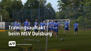 STUDIO 47 .live  MISSION WIEDERAUFSTIEG TRAININGSAUFTAKT BEIM MSV DUISBURG