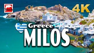 MILOS Μήλος Greece 4K ► Top Places & Secret Beaches in Europe #touchgreece