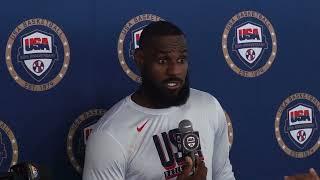 LeBron James sets his sights on a 4th Olympic gold warns USA that talent can only get you so far