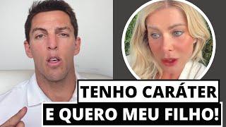 Ex-marido de Karina Bacchi se defende ela que tem que explicar as acusações e insinuações que fez