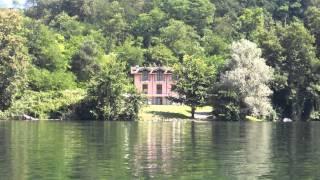 VA.535-P1 Sesto Calende Lago Maggiore villa con giardino direttamente sullacqua.