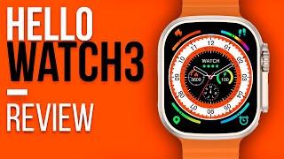 Smartwatch HELLO WATCH 3 Unboxing Review - 4GB MEMÓRIA p MÚSICAS Muitos BUGS? Vale a pena?