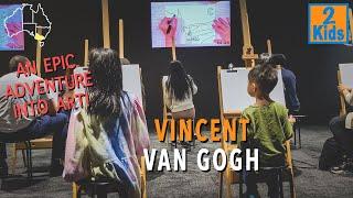 The Lume Melbourne  - Vincent Van Gogh #famousartists #vangogh #vincentvangogh