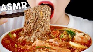 ASMR Spicy Cold Noodles with Broth  매운 물냉면 먹방  Naengmyeon  Homemade  MINEE EATS