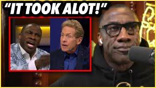 TOOK ALOT TO NOT PUT HANDS ON HIM Shannon Sharpe Discusses Skip Bayless Disrespecting him