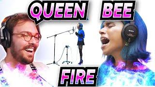 Queen Bee  Fire Vocal Coach Reaction