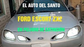 EL CARRO DEL SANTO FORD ESCORT ZX2 EN PELIGRO DE EXTINCIÓN