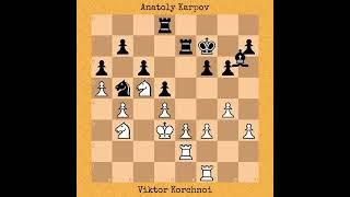 Viktor Korchnoi vs Anatoly Karpov  World Championship Match 1978 #chess