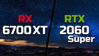 RX 6700 XT vs RTX 2060 Super - Test in 8 Games