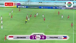 LIVE LANGSUNG ▪ TIMNAS INDONESIA U-16 VS FHILIPINA ▪ Piala AFF U-16 2024 ▪ Fase Grub A ▪ Prediksi