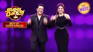 Kisi Disco Mein Jaaye पर Raveena ने लगाये Govinda के साथ ठुमके  Best Of Super Dancer