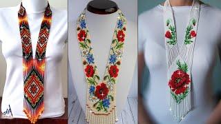 Easy Boho.. Fashion DIY Beaded Necklace Step By Step - Tutorial