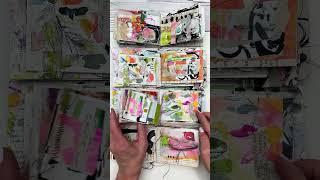 Junk Journal flip through - small journals #mixedmediajournal #junkjournal