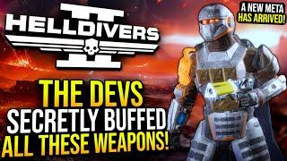 Helldivers 2 Secretly Buffed These Weapons and Created A New Meta