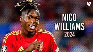 Nico Williams 2024 - Magic Dribbling Skills Goals & Assists  HD