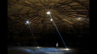 amazing abandoned water reservoir in Tbilisi Georgia behind the former archaeological museum