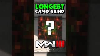 MW3 - The LONGEST Camo Grind in COD History