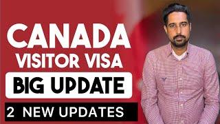 Canada Visitor Visa Canada Tourist visa Canada Visitor Visa updates 2024  Canada visa update 2024