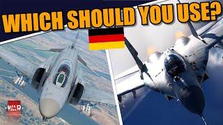 War Thunder - WHAT is the MOST META TOP TIER JET in GERMANY? F-4F ICE or MiG-29G?