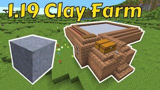 Minecraft Tutorial  EASY Auto Clay Farm  1.19