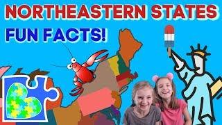 Northeast USA Fun Facts  Geography Quiz  New England Facts