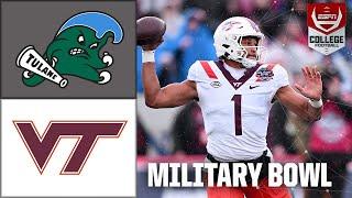 Military Bowl Virginia Tech Hokies vs. Tulane Green Wave  Full Game Highlights